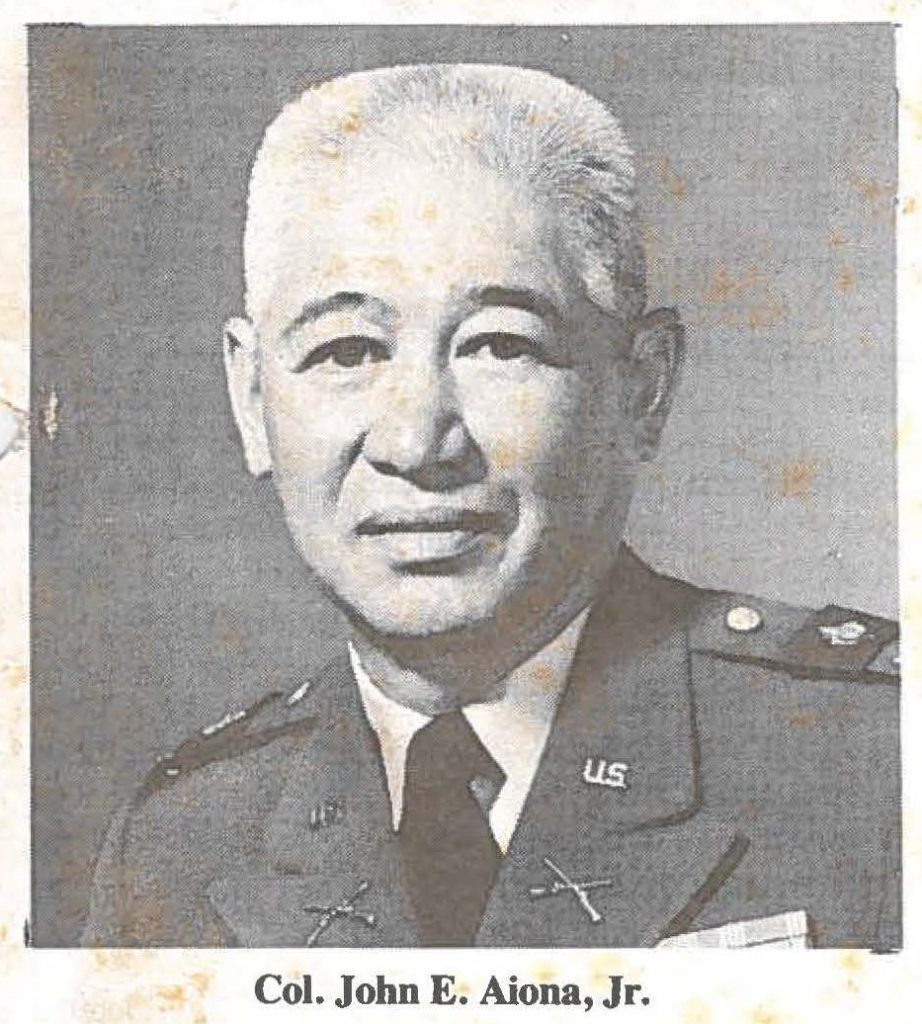 Col. John E. Aiona, Jr.