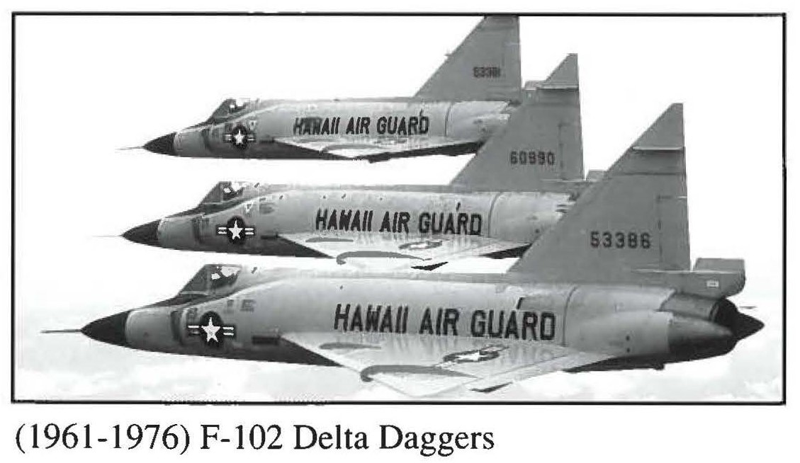 (1961-1976) F-102 Delta Daggers