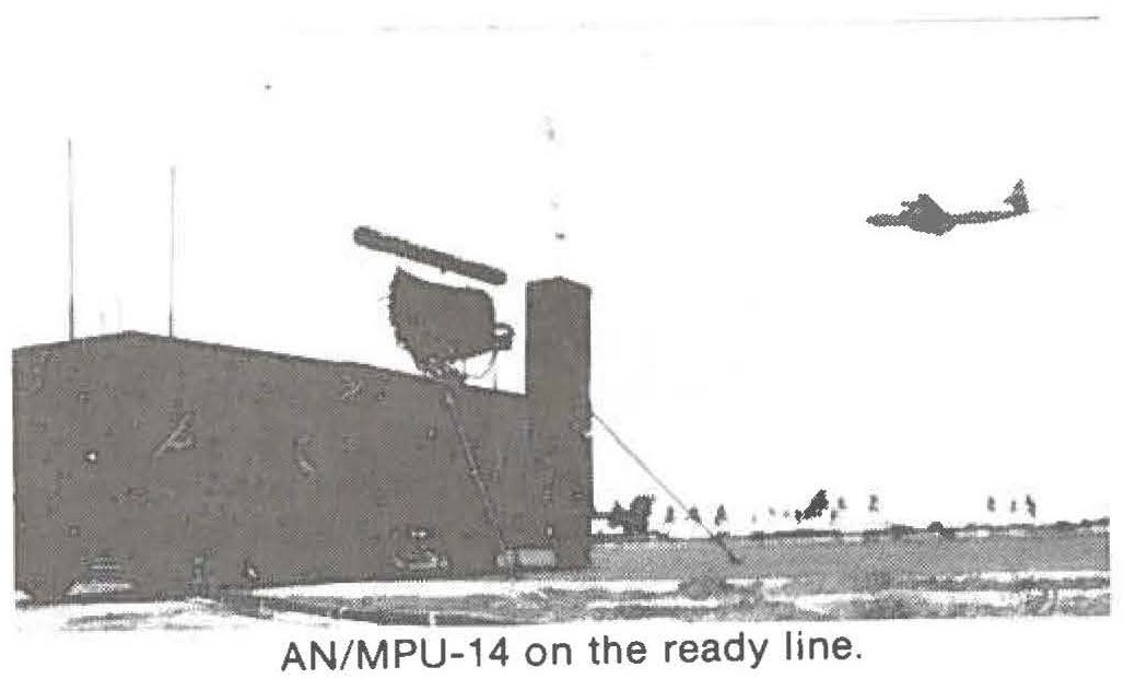 AN/MPU-14 on the ready line.