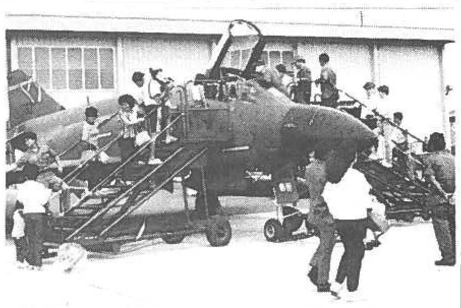 "FAMILY DAY" 154th Composite Group's Family Day. 6 Apr 1986