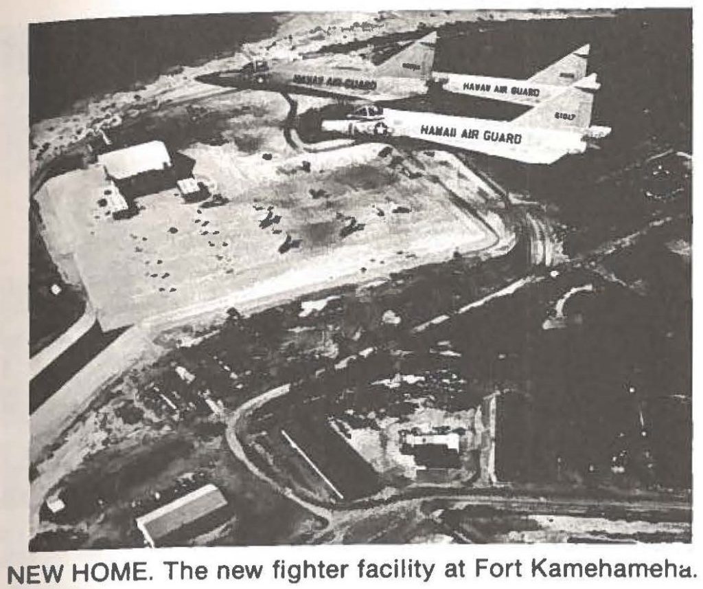 NEW HOME. The new fighter facility at Fort Kamehameha.