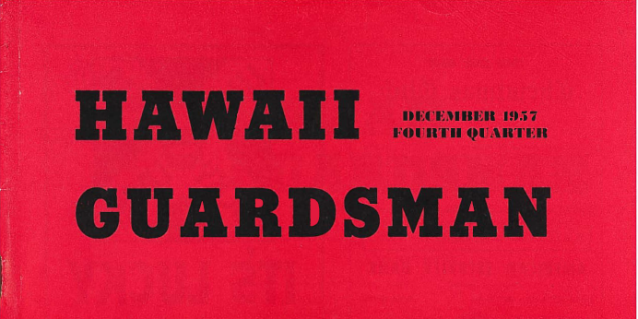 1957 December the Hawaii Guardsman