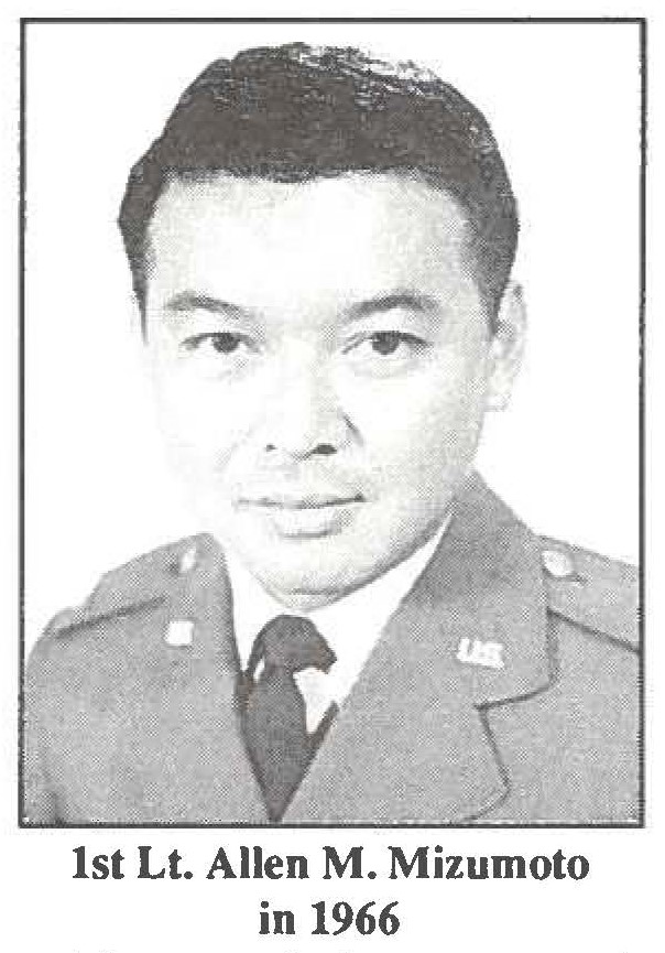 1st Lt. Allen M. Mizumoto in 1966