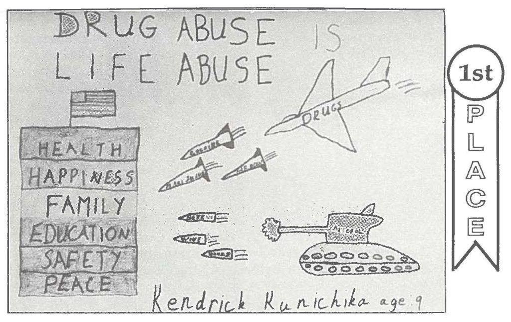 Drug Demand Reduction poster contest held