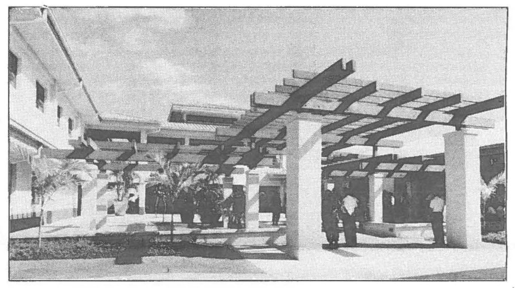The Hawaii Air National Guard's facility includes the dining, medical training and the 154th Support Group Headquarters, finance, personnel and recruiting offices.