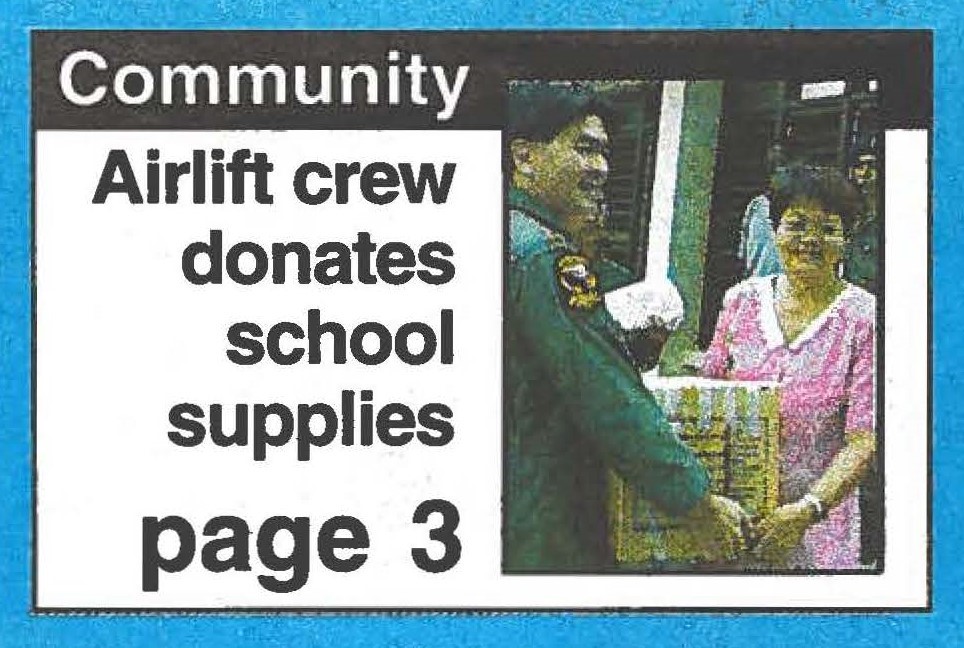 Airlift crew donates school supplies page 3