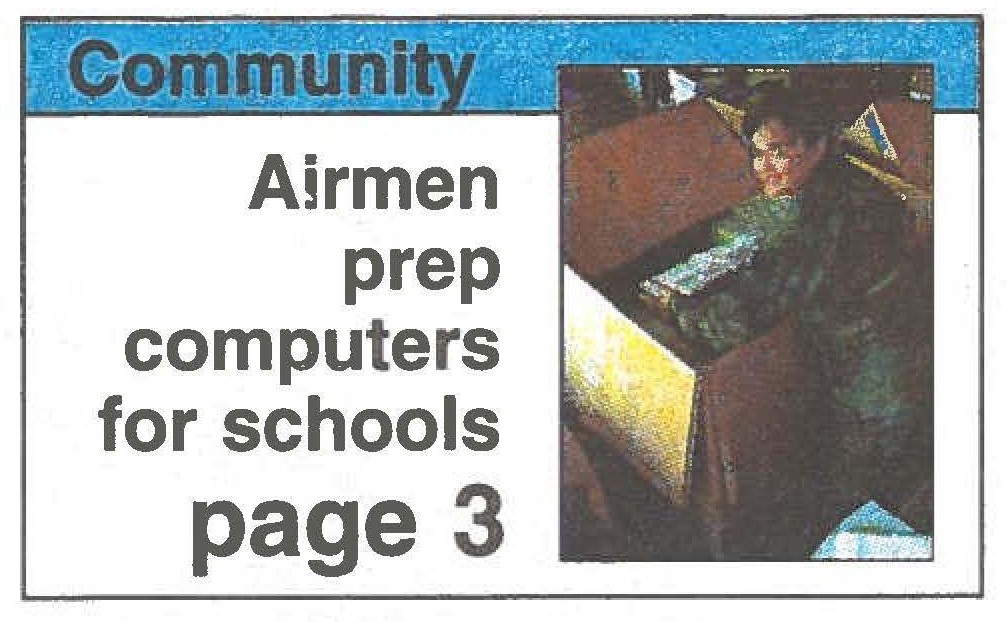Airmen prep computers for schools page 3