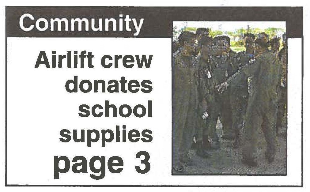 Airlift crew donates school supplies page 3