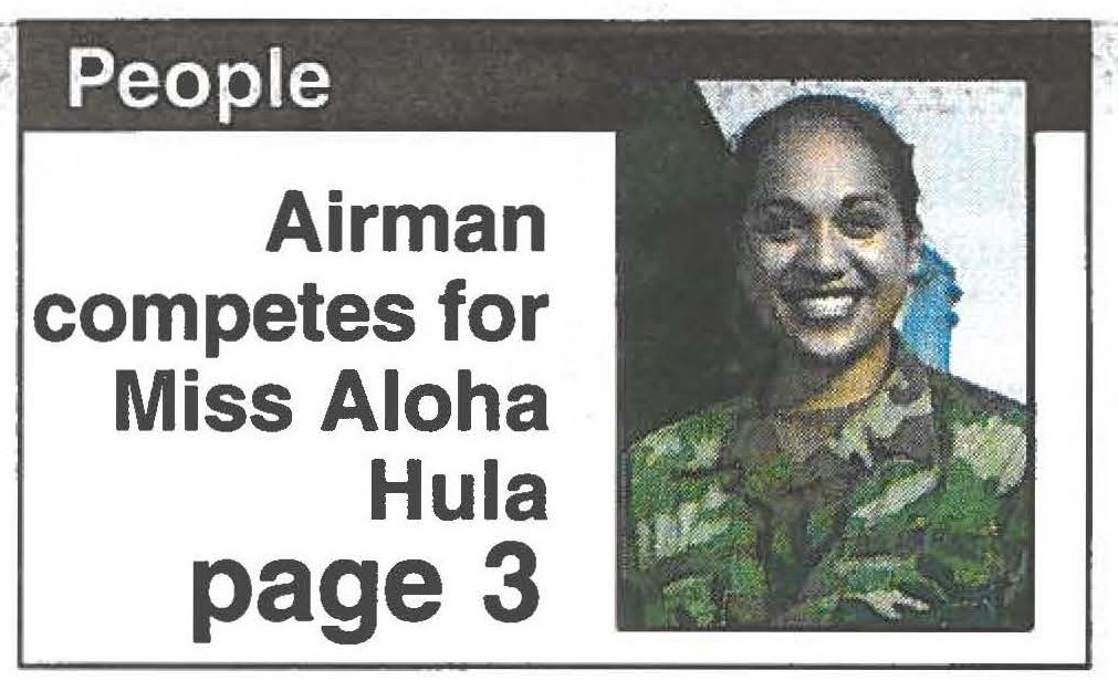 Airman competes for Miss Aloha Hula page 3