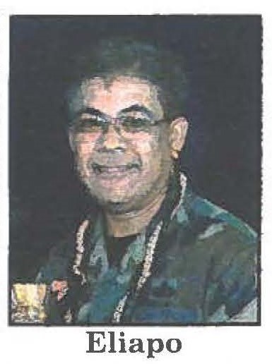 Master Sgt. Colosse Eliapo