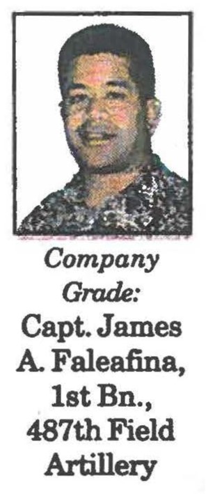Capt. James A, Faleafina