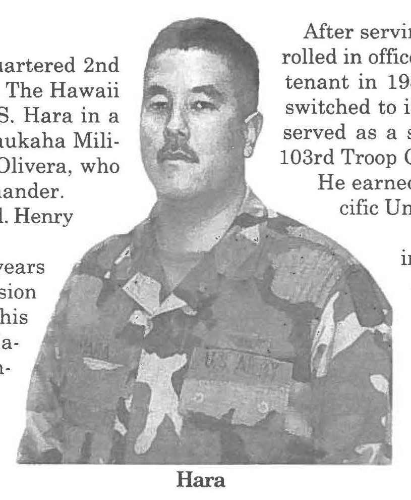 Lt. Col. Kenneth S. Hara