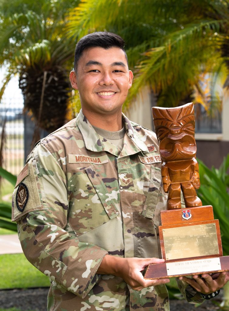 Senior Airman Aaron Moriama