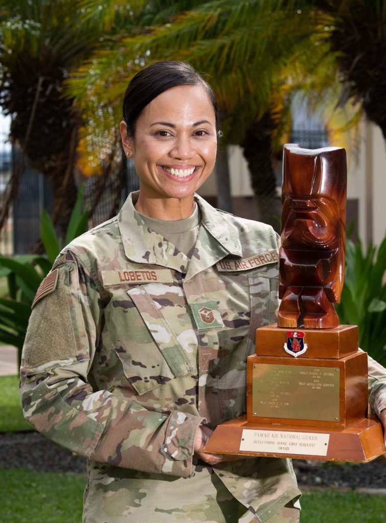 Master Sergeant Kehaulani Lobetos