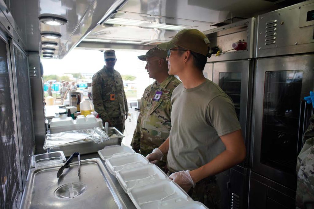 Disaster Mobile Readiness Kitchen Trailer - Keeping morale high and bellies full
