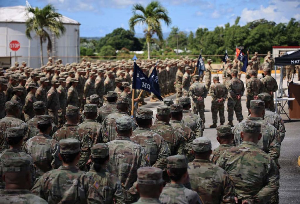 Guam National Guard holds historic repatching ceremony
