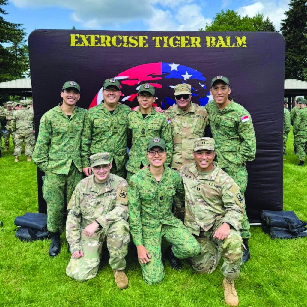 Members of the Headquarters and Headquarters Company, 29th Infantry Brigade Combat Team at Tiger Balm 2024 held at Joint Base LewisMcChord in Wash., from May 4 to 18, 2024. – Hawai‘i National Guard photo