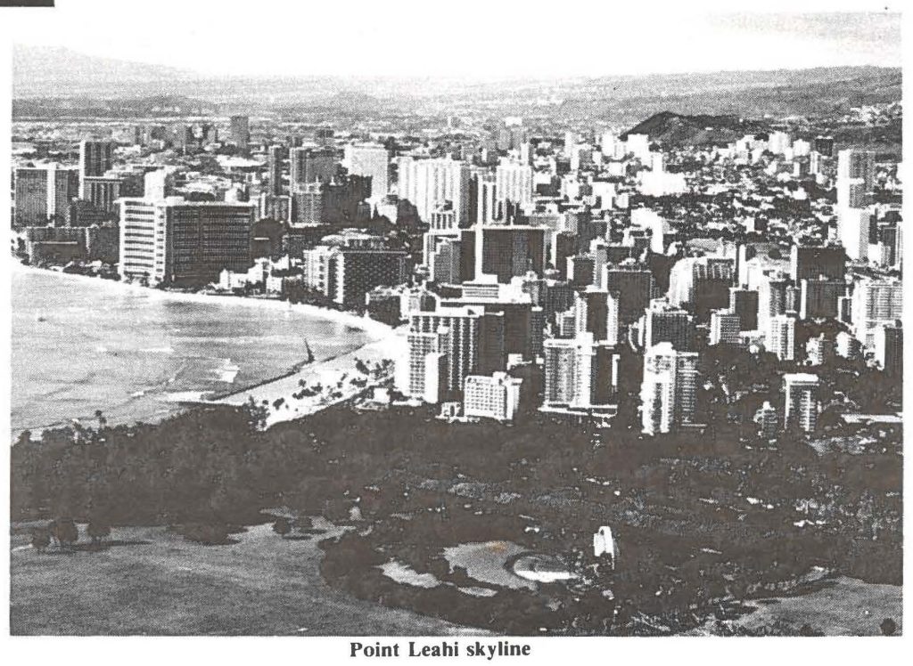 Point Leahi skyline