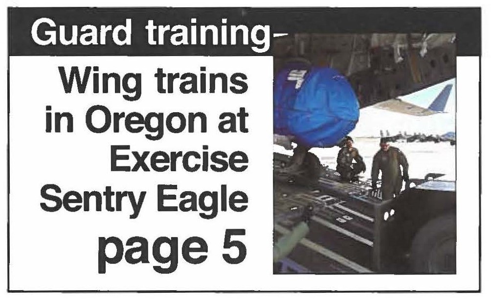 Wing trains in Oregon at Exercise Sentry Eagle page 5