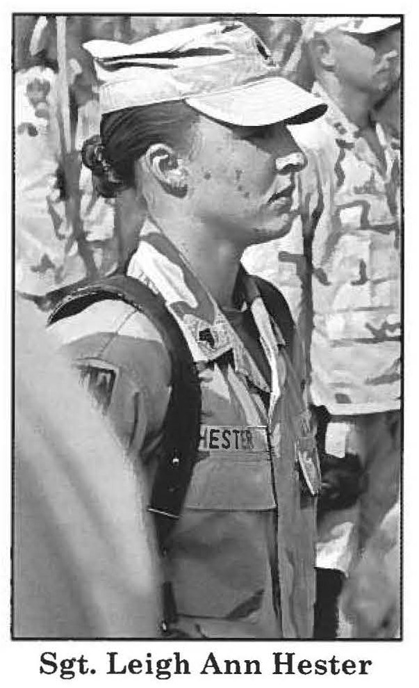 Sgt. Leigh Ann Hester