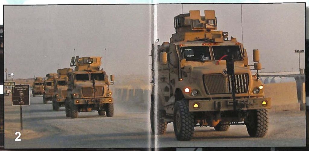 29th Infantry Soldiers prepare and convoy to their regular Kuwait to Iraq escort mission