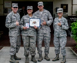 Congratulations to this month's Junior Mentor-ship (JUMP) winner, TSgt Ignacio. She truly embraces the whole Airman concept, and is well deserving of this recognition.