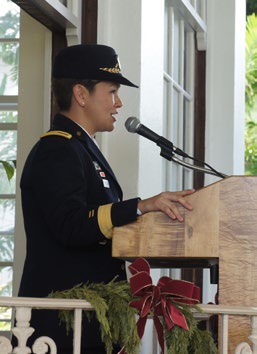 Rare double-pinning ceremony, Hawaii Army National Guard