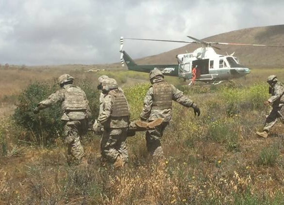 1 / 487th Field Artillery Live fire training