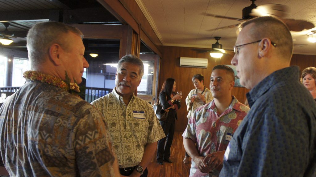 Chief Master Sergeant Mitchell O. Brush, Senior Enlisted Advisor to the Chief of the National Guard Bureau recently toured several Hawaii National Guard campus locations on the Island of Oahu during a 24-hour window.