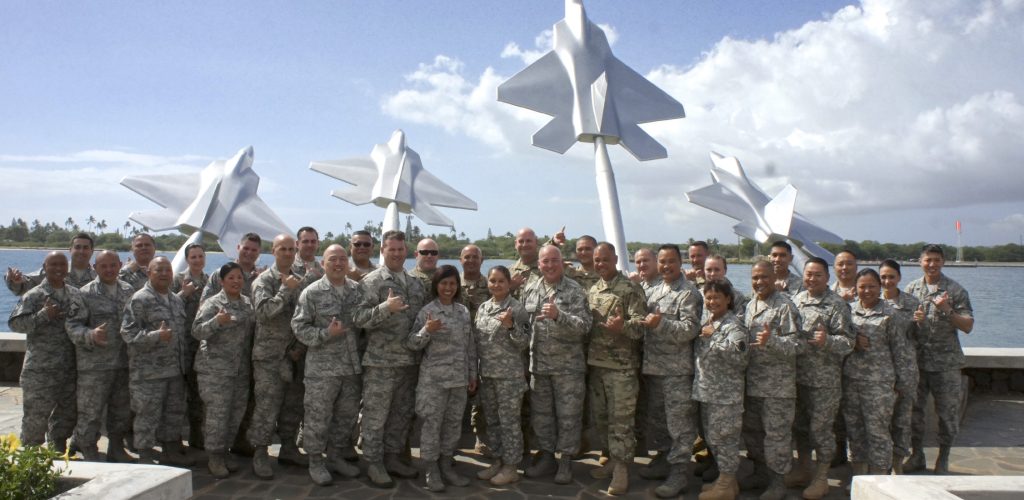 Chief Master Sergeant Mitchell O. Brush, Senior Enlisted Advisor to the Chief of the National Guard Bureau recently toured several Hawaii National Guard campus locations on the Island of Oahu during a 24-hour window.