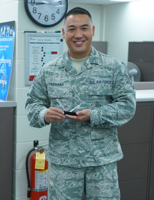 Century Club (achievement of reaching 100 accessions during recruiting tour): TSgt Nolan “Alika” Kaahanui