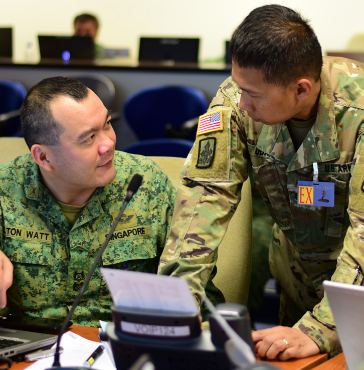 United States Army Pacific, 25th Infantry Division, the Hawaii Army National Guard along with Singapore Armed Forces collaborated to conduct the 37th annual Tiger Balm exercise at Mandai Hill Camp, Singapore Jul. 22, 2017.