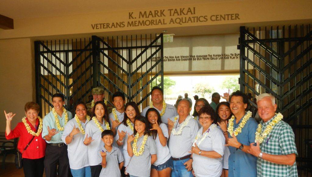 Veterans Memorial Aquatics Center named after the honorable Mark Takai