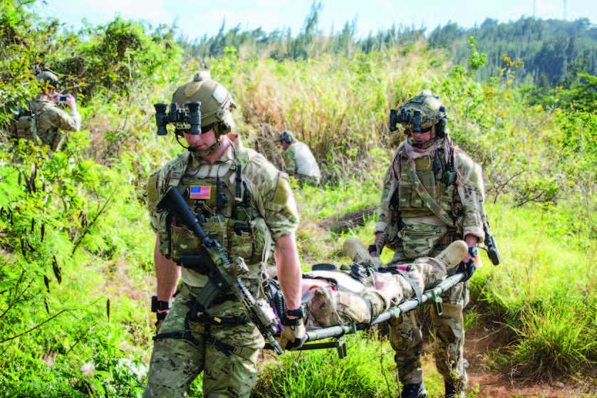 Joint Para-rescue Training at Kahuku