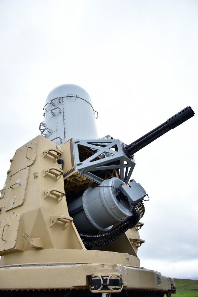 Hawaii Army National Guard Soldiers with 1st Battalion, 487th Field Artillery Regiment make history while conducting Counter Rocket Artillery Mortar operations during deployment training, Fort Sill, Oklahoma, Jun. 9, 2019. The 487th FAR was selected as the first non Air Defense Artillery unit to be trained on C-RAM operations outside of their primary Military Occupational Specialty of Field Artillery. (Hawaii Army National Guard photo by Sgt. 1st Class Theresa Gualdarama)