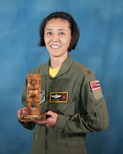 Traditional; Maj. Blythjeanne Itoman, 204th Airlift Squadron