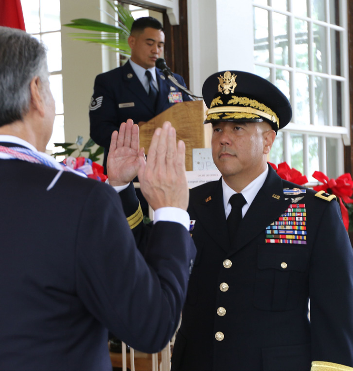 Hawaii Dept. of Defense welcomes newly promoted Hawaii Adjutant General