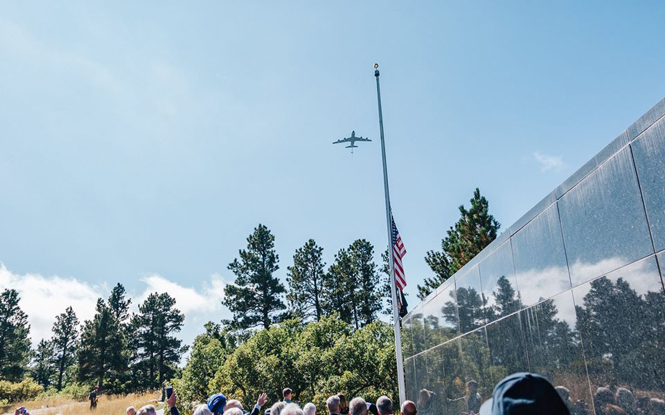 HIANG KC-135 conducts historic flyover