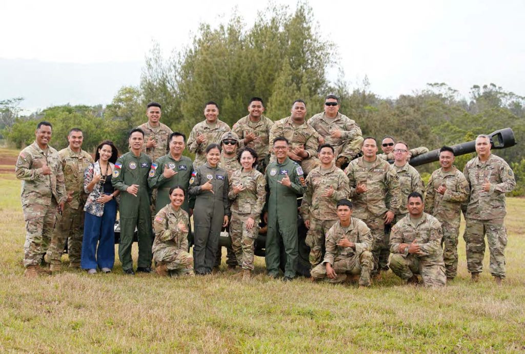 State Partnership Program Rotary Wing Key Leader Engagement in Hawai‘i