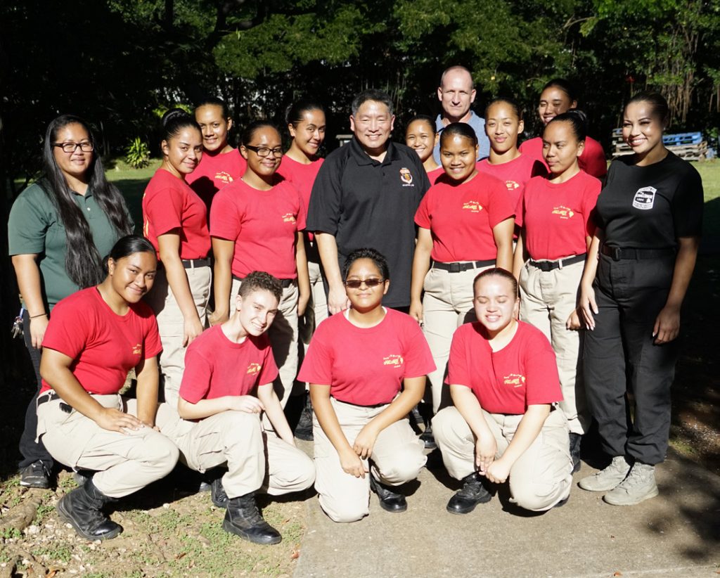 Youth Challenge cadets get in holiday spirit