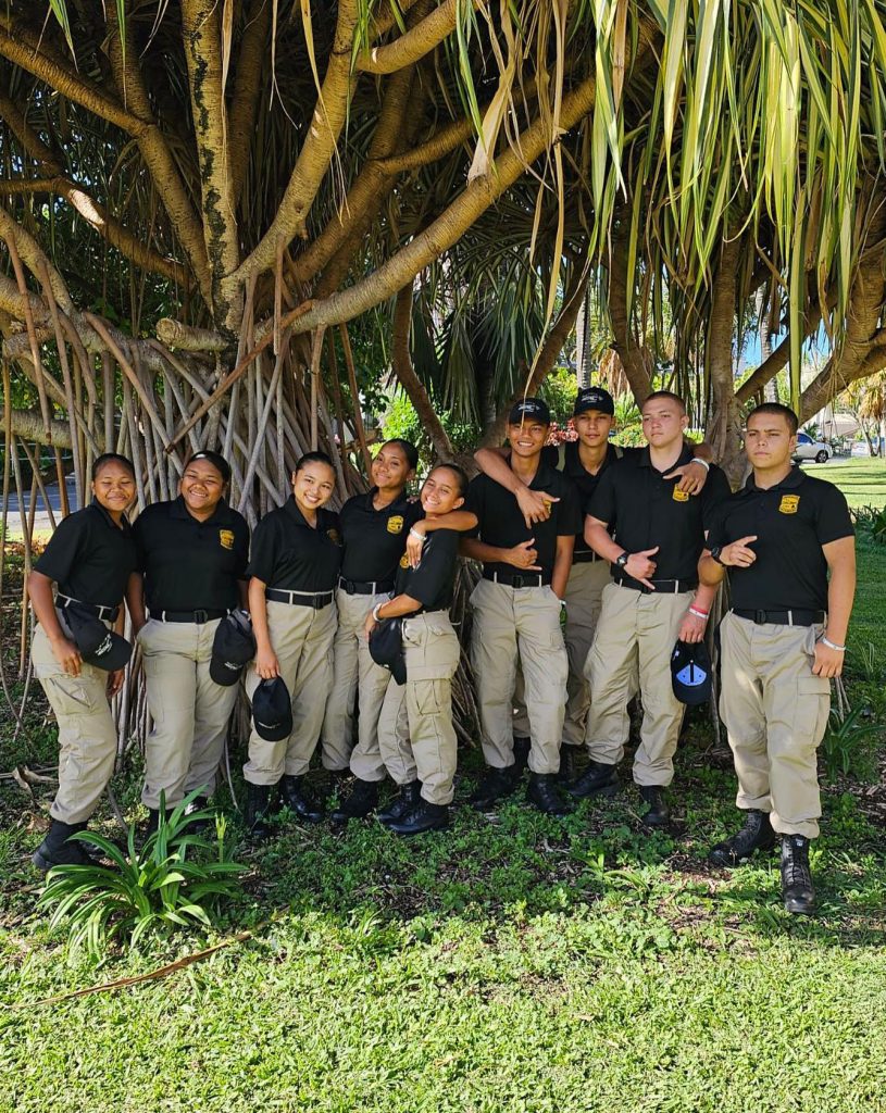 Some of our college-prospective Cadets had the opportunity to tour the beautiful @universityofhawaii campus in Manoa to start planning the next step in their future careers!