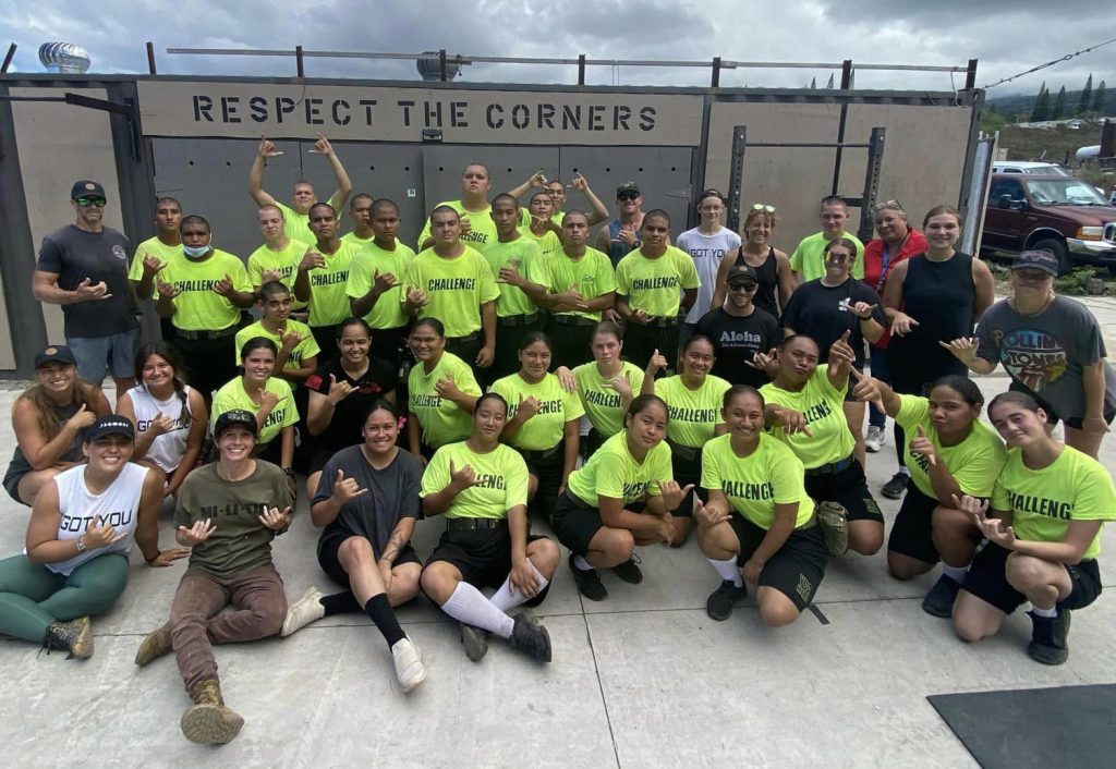 October 15- Company Day obstacle courses and challenges were tackled and conquered by Class 26 and YCA staff! Mahalo Kona Cliffs! Cheehoo