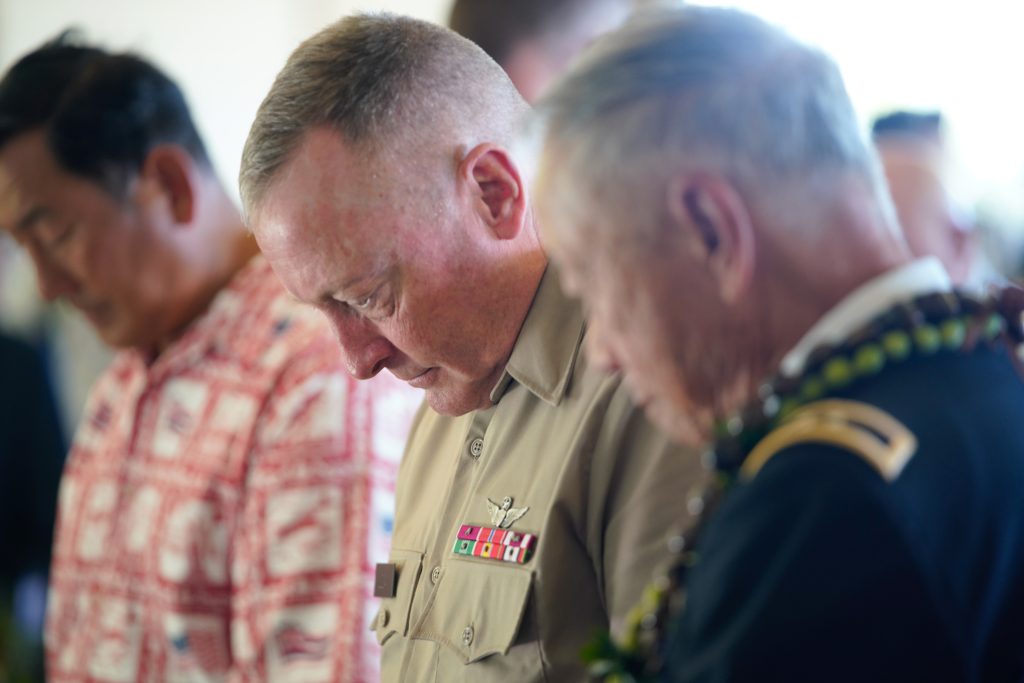 Medal of Honor re-presented to the family of Capt. Francis Brown Wai