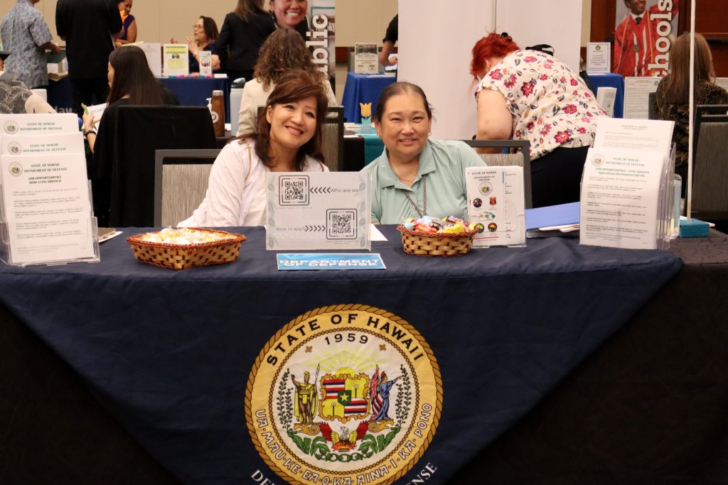HIDOD Human 
Resources joins 
Operation Hire 
Hawai‘i event