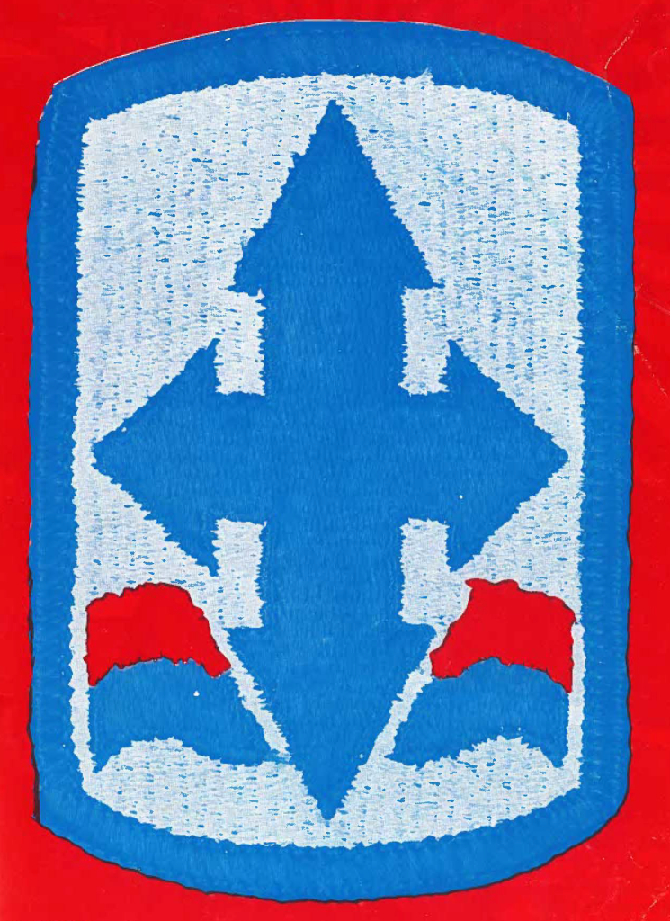 The Shoulder Insignia of the 29th Infantry Brigade. This issue of the Hawaii Guardsman, commemorates the return of the 29th after having spent a year and a half on active duty. (Cover photo by Keith Tsubata)
