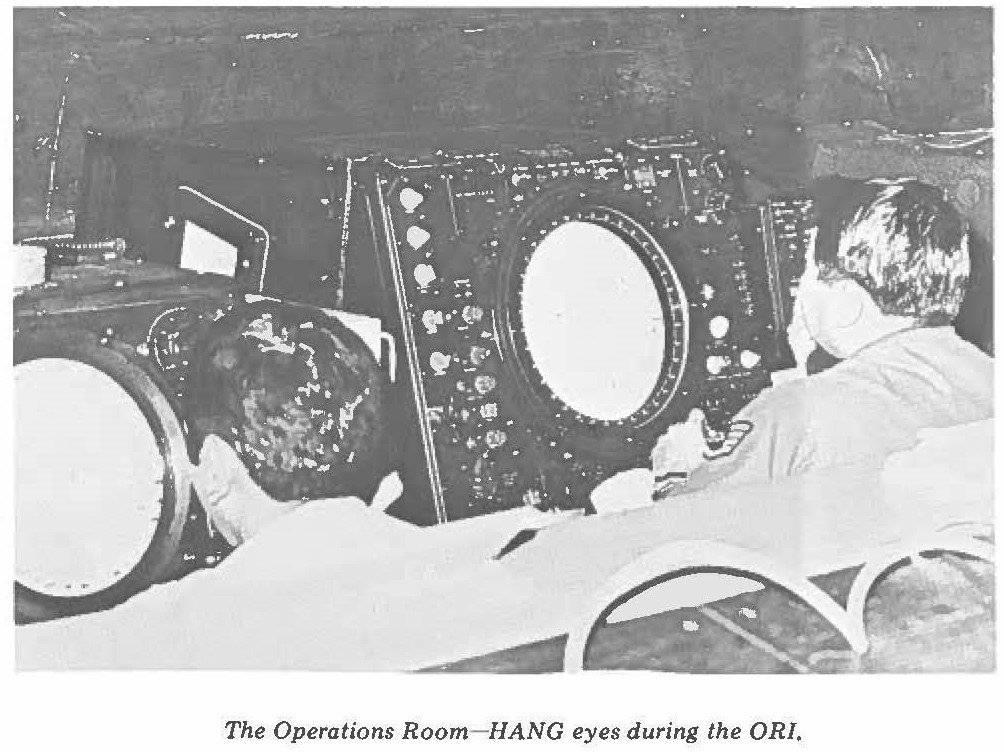 The Operations Room- HANG eyes during the ORT.