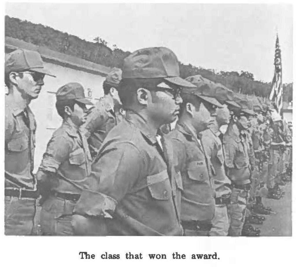 The class that won the award.
