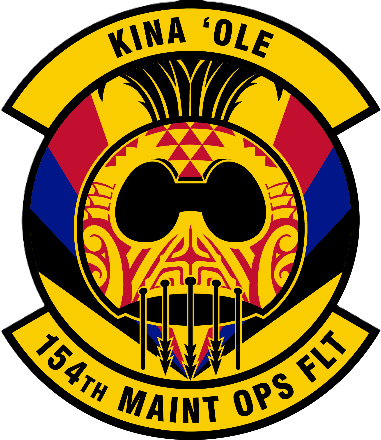 154th Maintenance Operations Flight logo