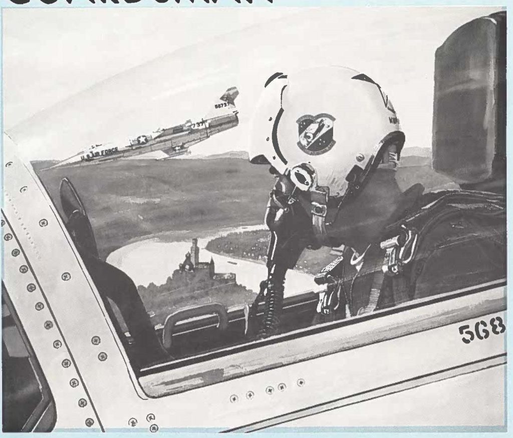 The painting, called "Watch Over The Rhine" is the first of a planned series of Air Guard heritage paintings and the fifth in the National Guard heritage series. Copies of the paintings will be delivered to Guard armories in the near future.