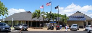 A front view of the new Oahu Veterans Center located in Foster Village, near the Aloha Stadium and Pearl Harbor.